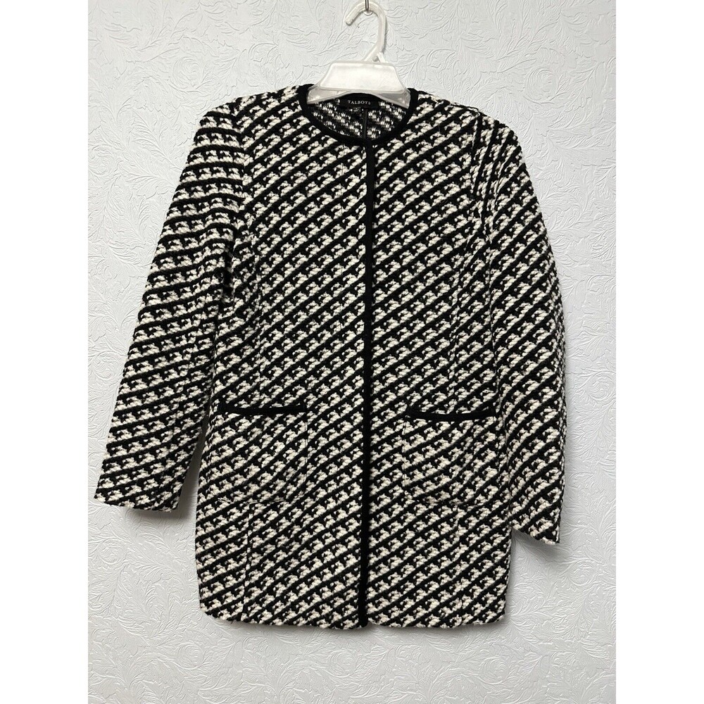Talbots Sz Small Chunky Longline Cardigan J26